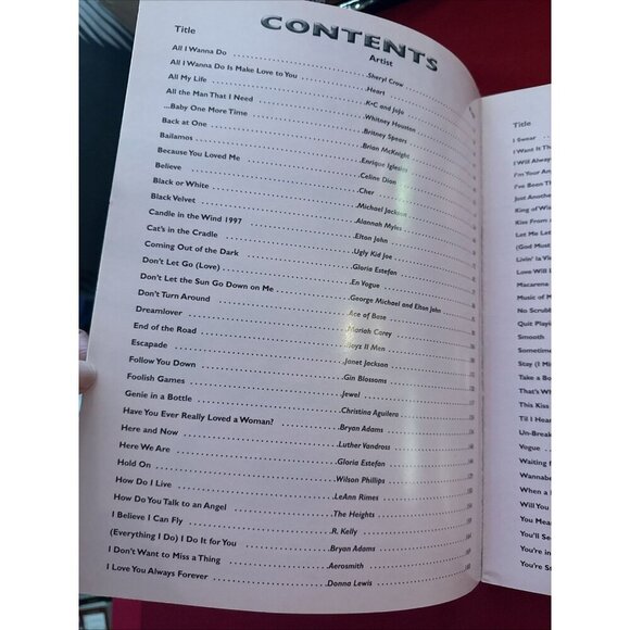 1990's Songbook Ultimate Showstoppers Piano Guitar Vocal 356 Pgs Huge! Brand New - Picture 4 of 9